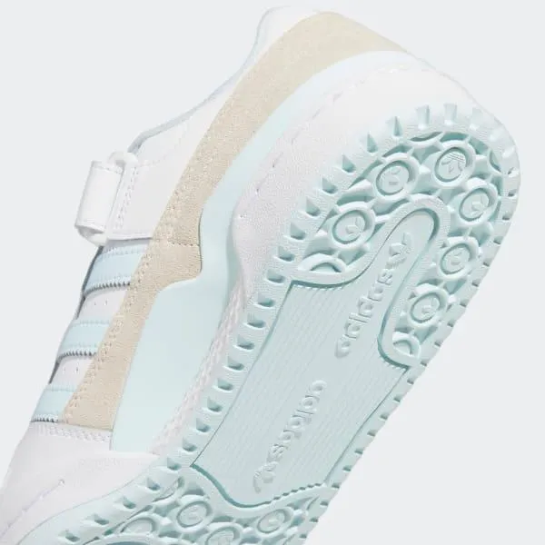 Adidas Men's Forum Low - White / Almost Blue / Chalk White