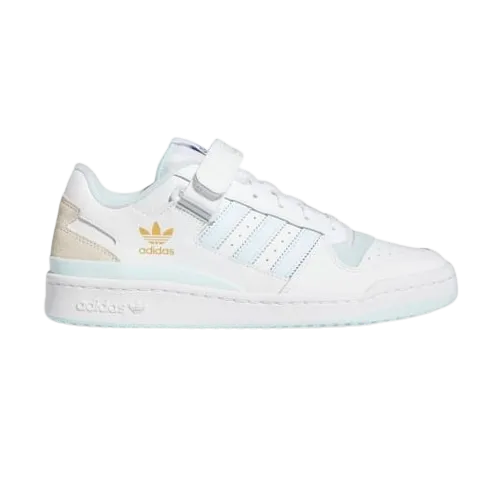 Adidas Men's Forum Low - White / Almost Blue / Chalk White