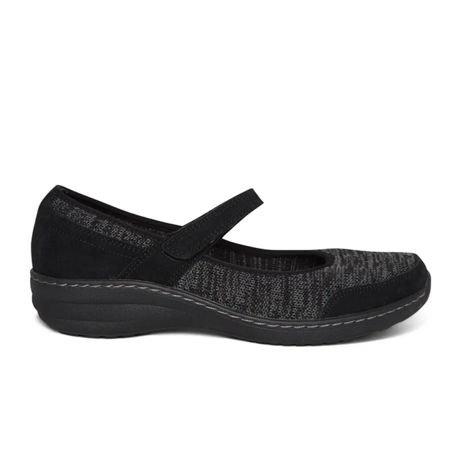 Aetrex Mina Mary Jane (Women) - Black