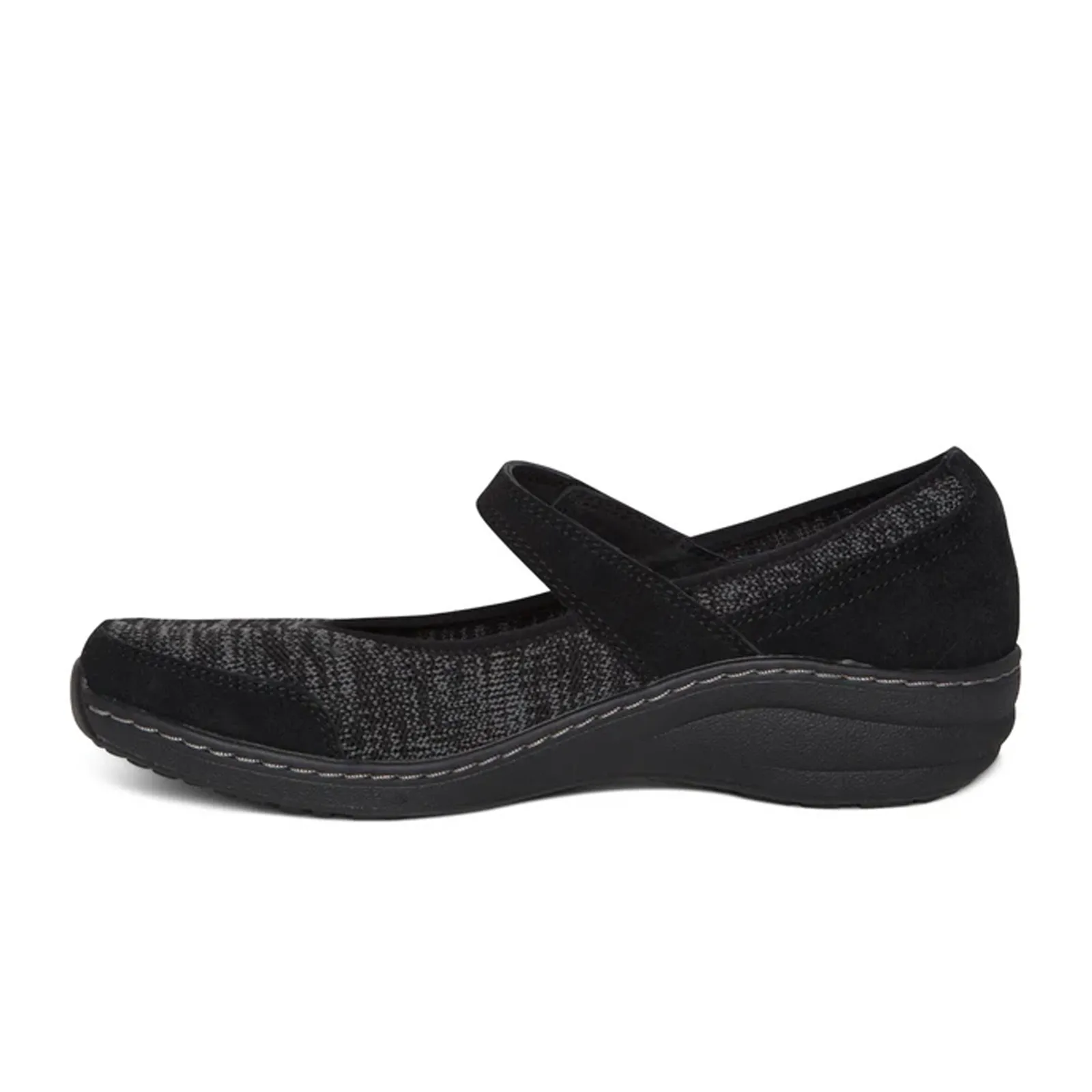 Aetrex Mina Mary Jane (Women) - Black