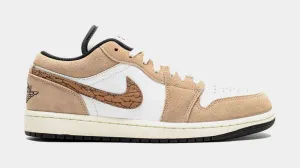 Air Jordan 1 Low SE Brown Elephant Mens Lifestyle Shoes (Brown/Beige)