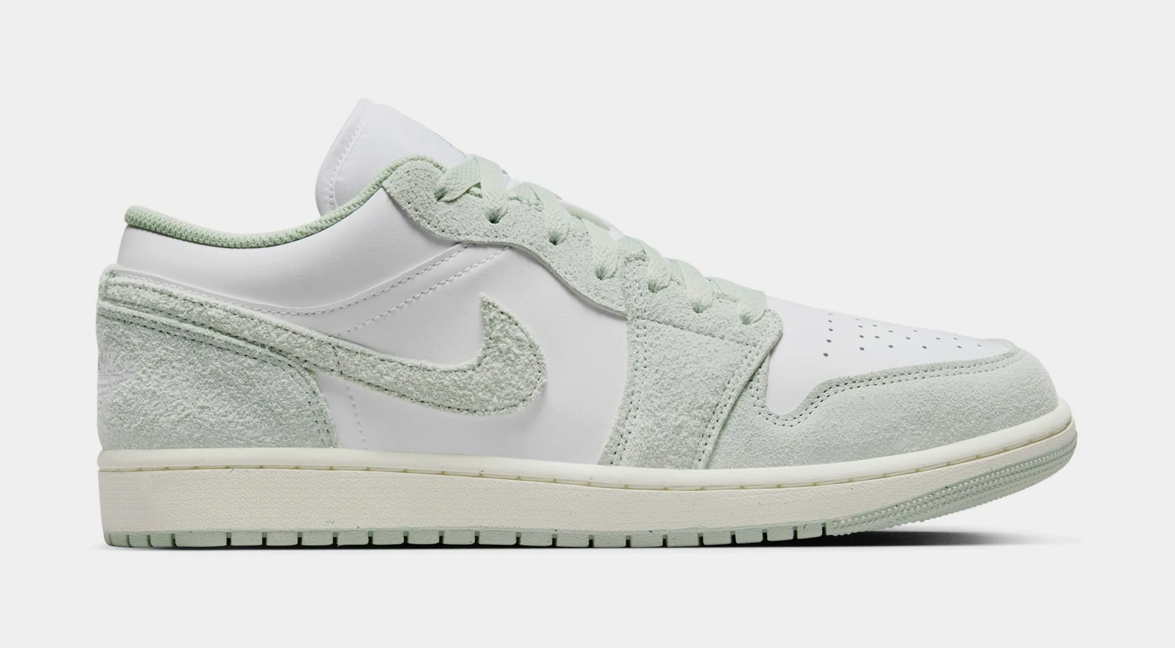 Air Jordan 1 Low SE Mens Lifestyle Shoes (White/Seafoam/Sail)