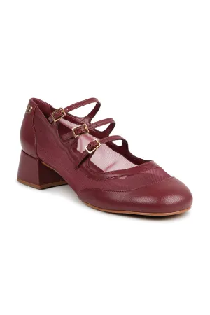 Alice Pumps - Burgundy