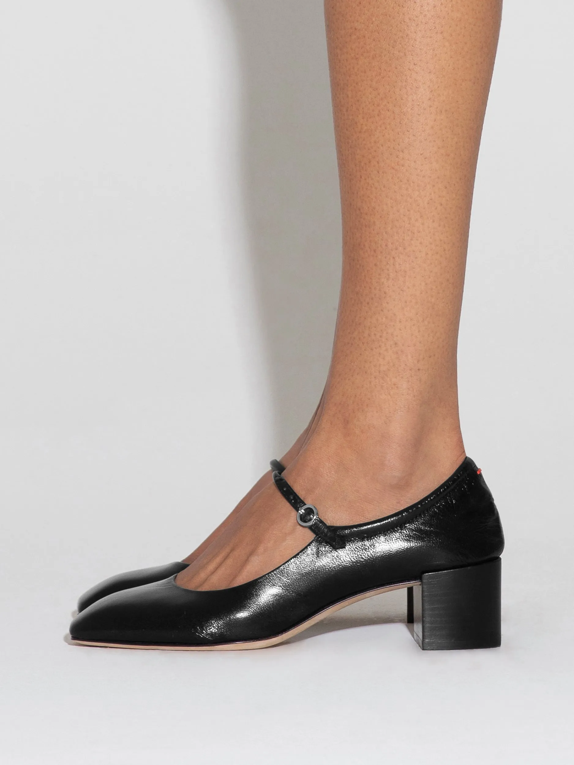 Aline Leather Mary-Jane Pumps