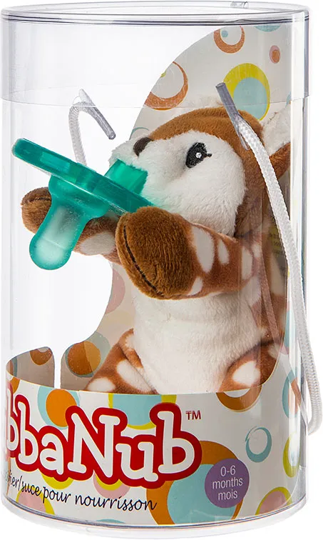 Amber Fawn WubbaNub Pacifier - 6"