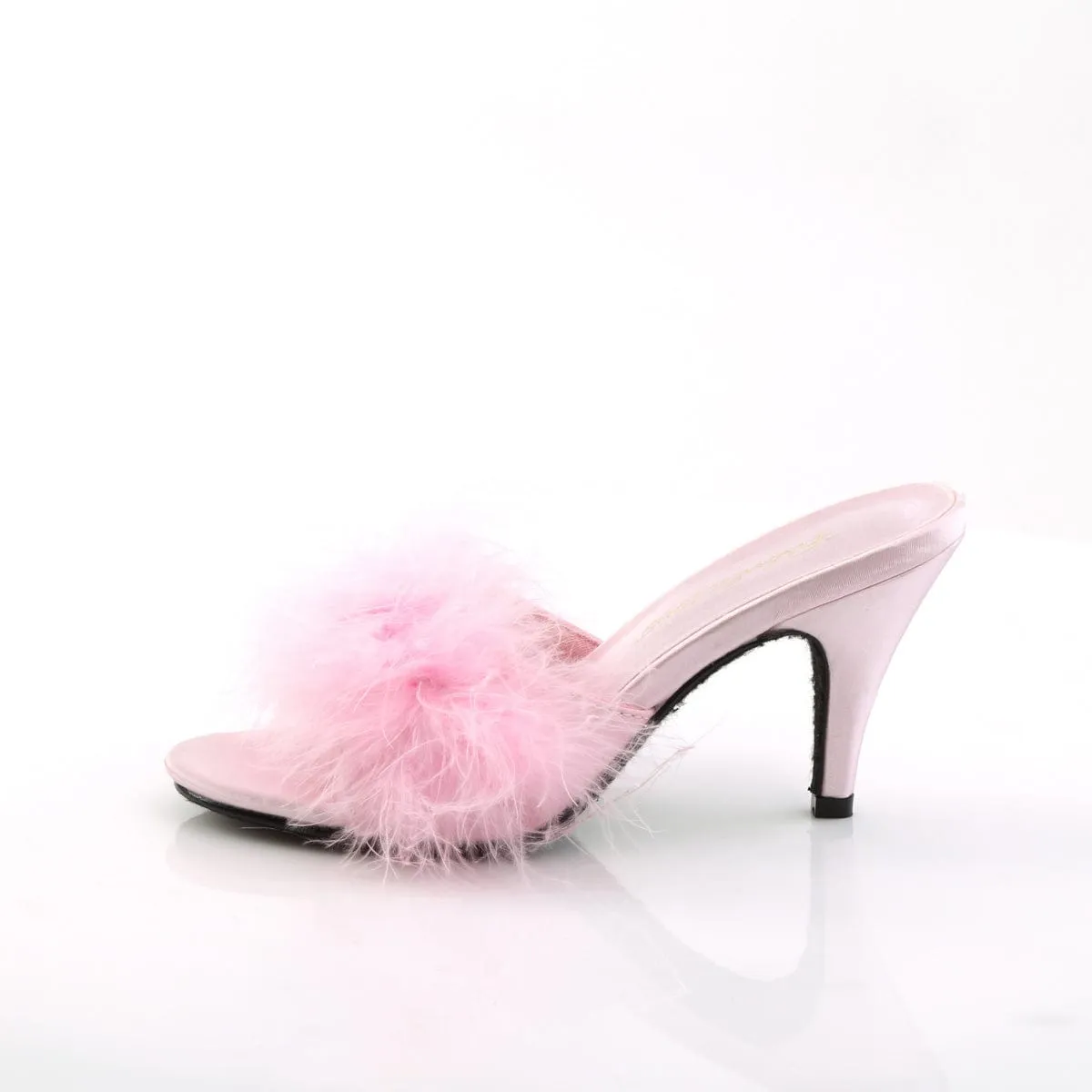 AMOUR-03 Baby Pink Pu-Fur