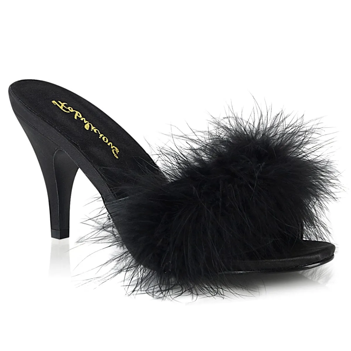 AMOUR-03 Black Pu-Fur