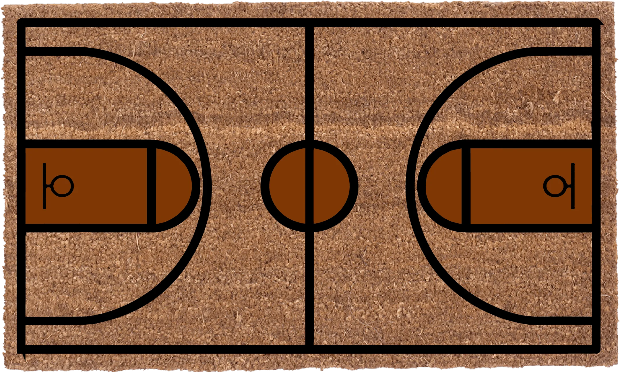 Basketball Doormat