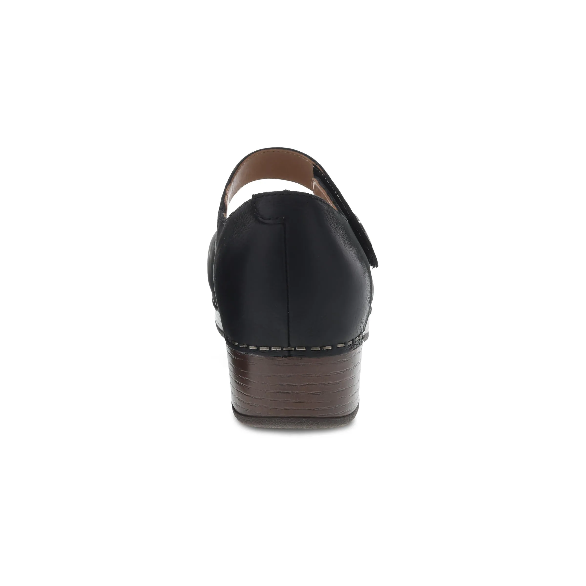 Beatrice Black Burnished Nubuck