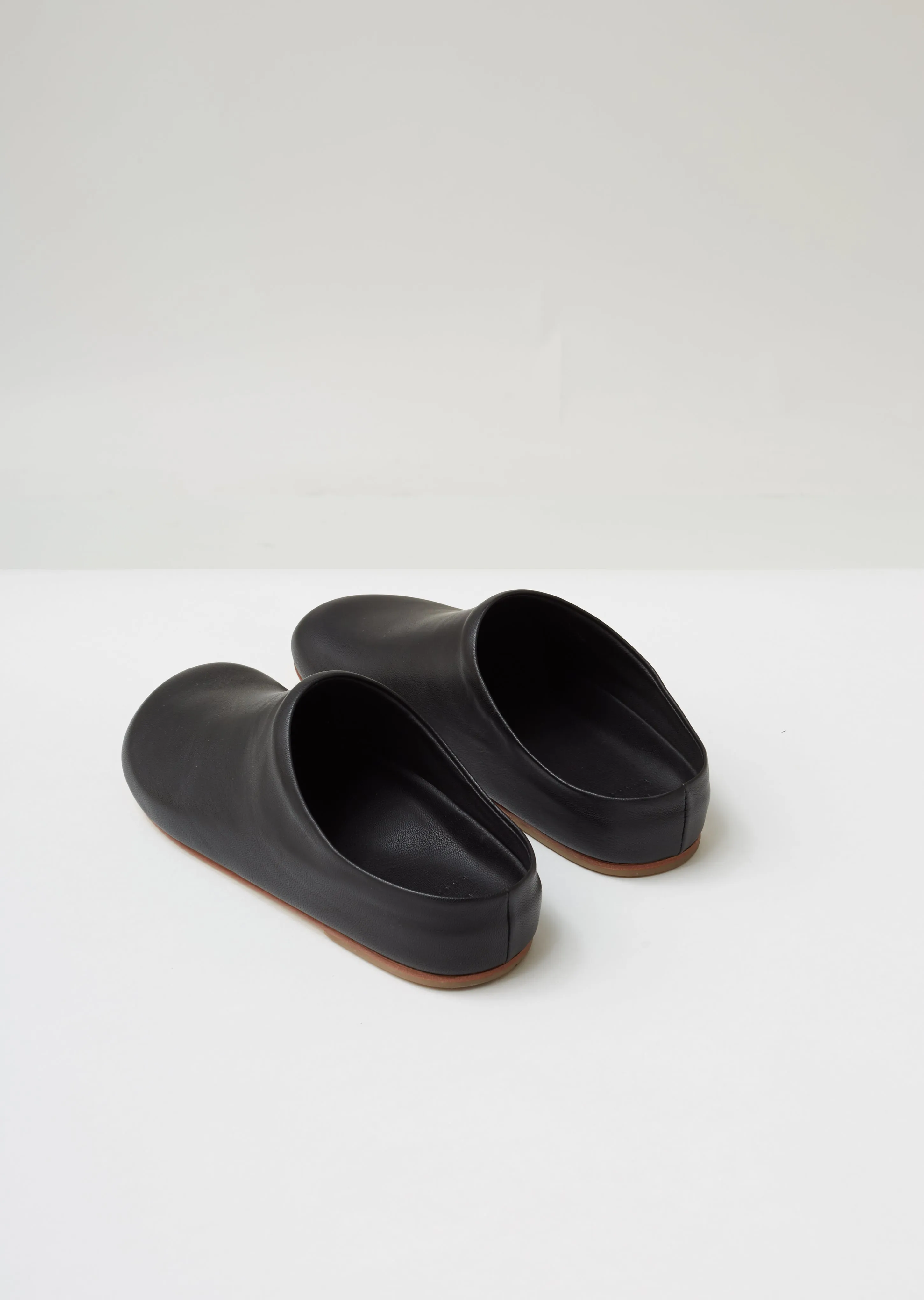 Black Mono Mules