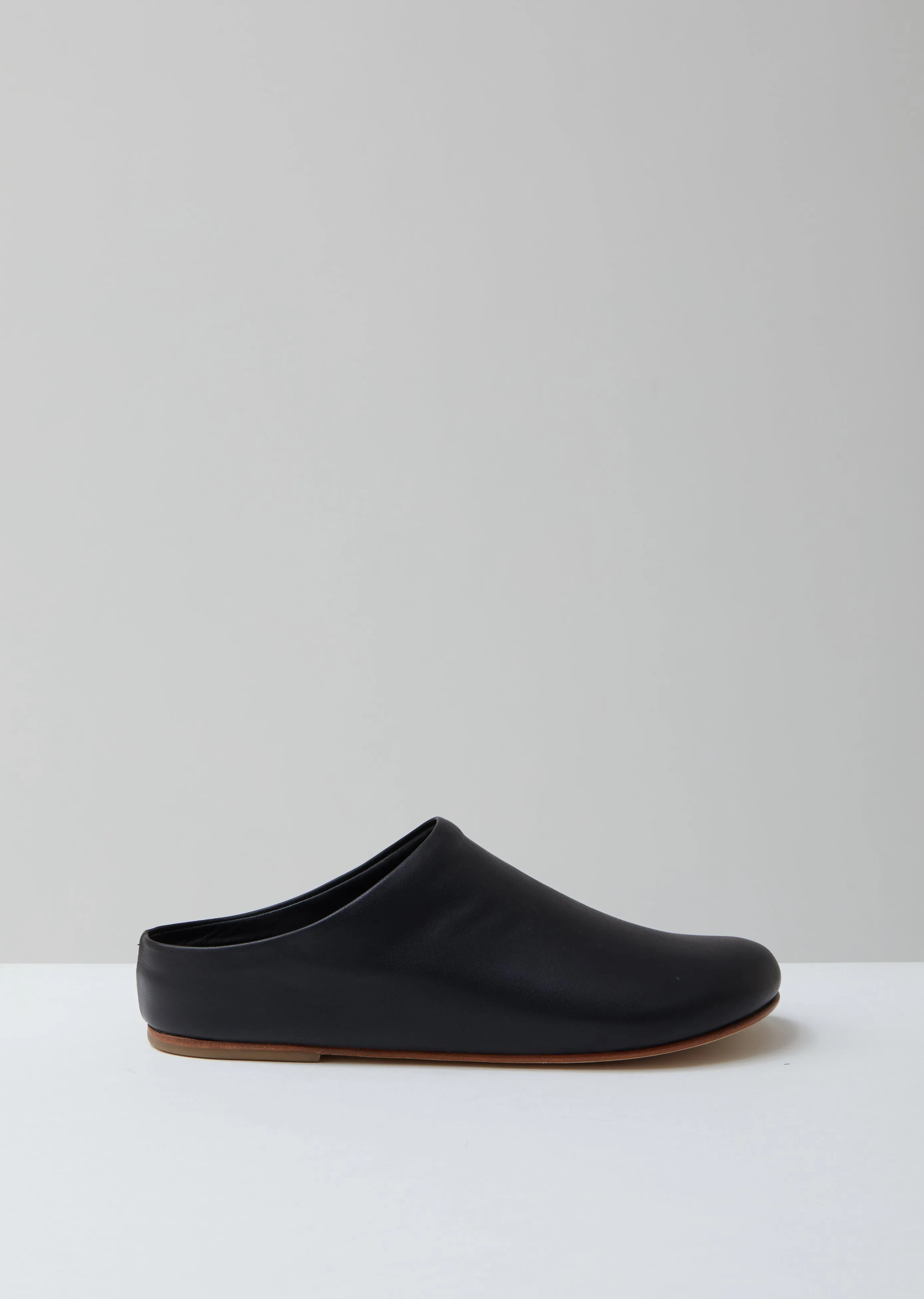 Black Mono Mules