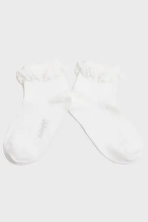 Blanc Neige Marie-Antoinette Socks