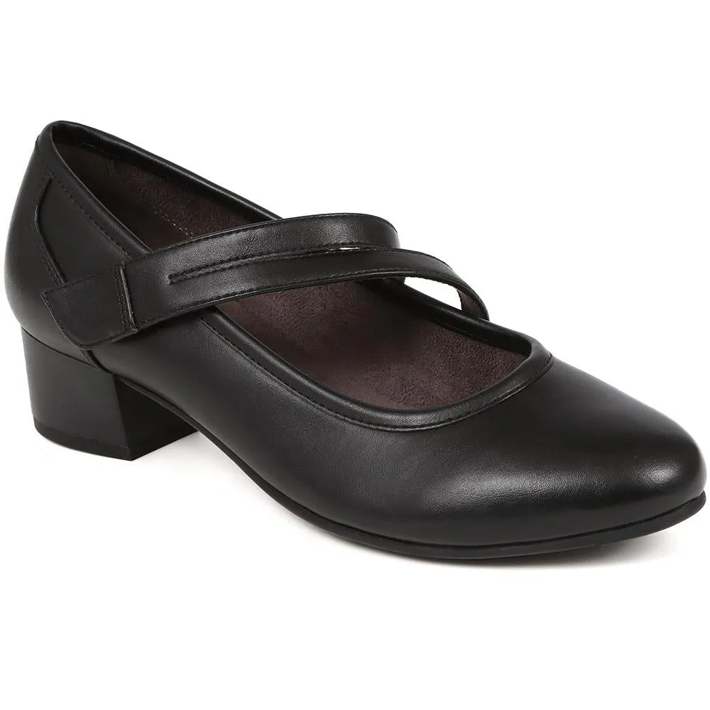 Block-Heeled Mary Janes  - JANSP39017 / 325 120