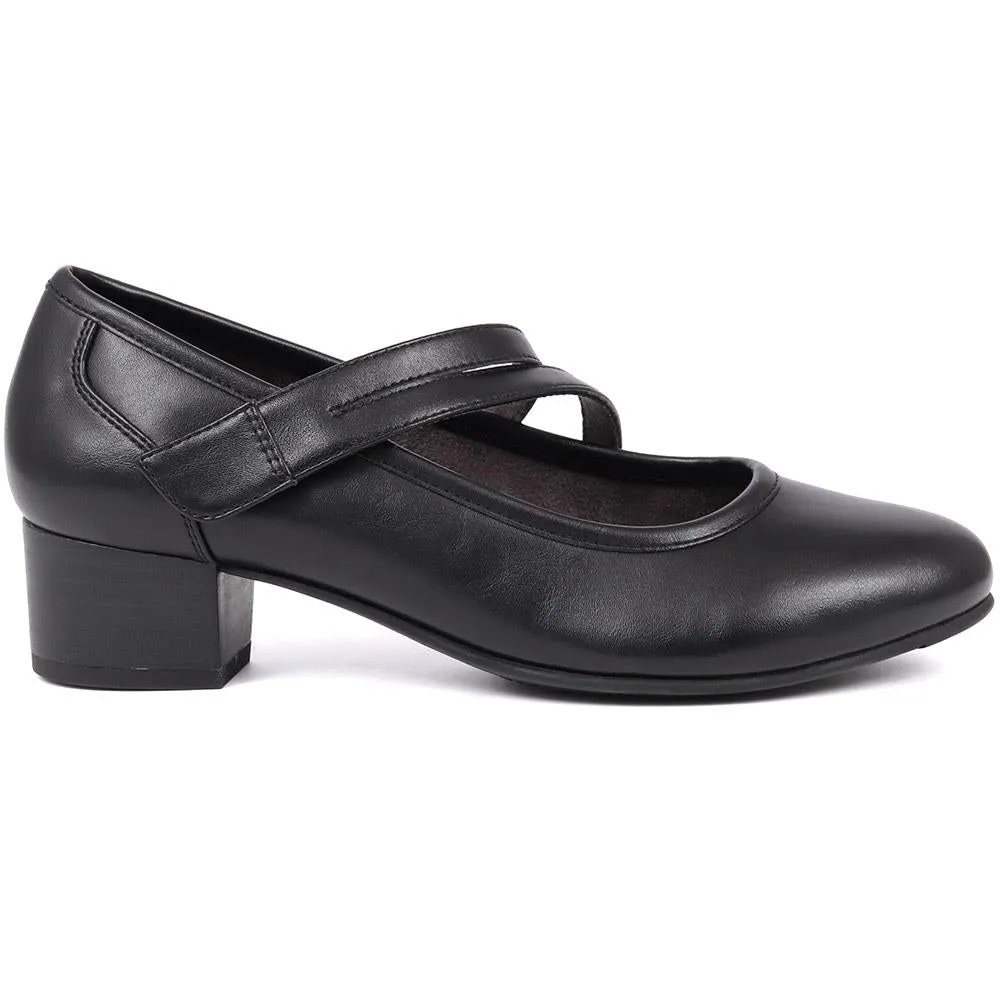 Block-Heeled Mary Janes  - JANSP39017 / 325 120