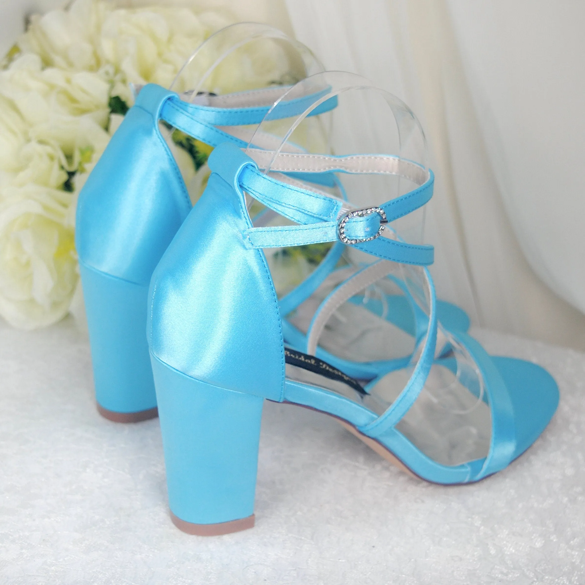 Blue Wedding Shoes Size UK6/US8.5