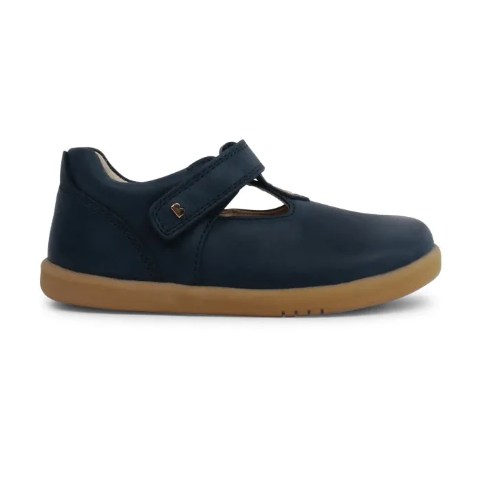 Bobux Iwalk Louise T Bar Navy 633001