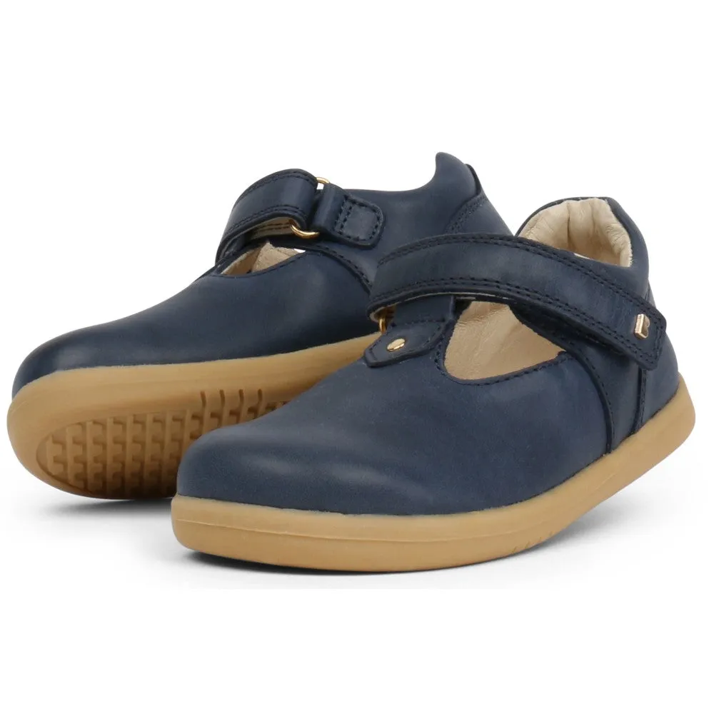 Bobux Iwalk Louise T Bar Navy 633001