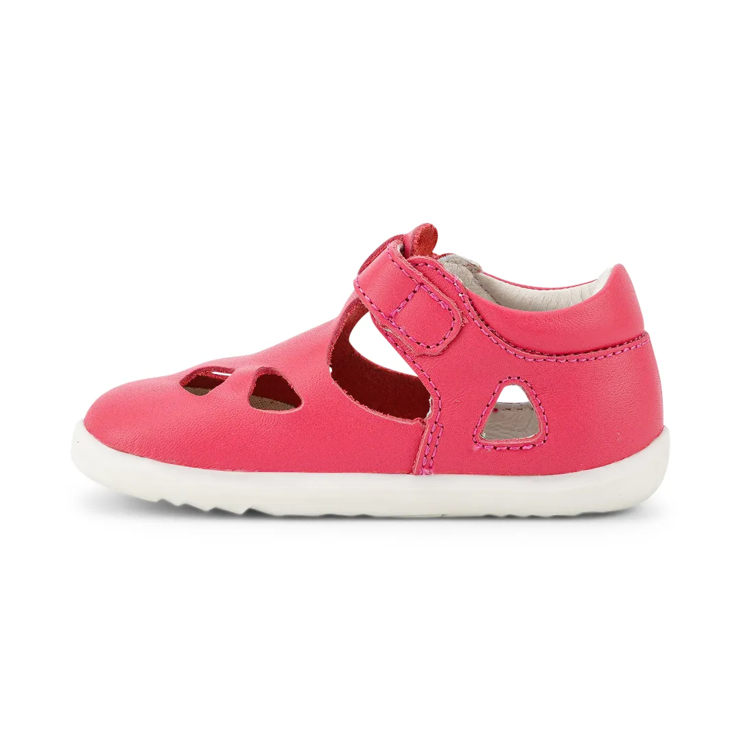 Bobux Zap Girls Infant Guava Fuchsia Summer Shoe