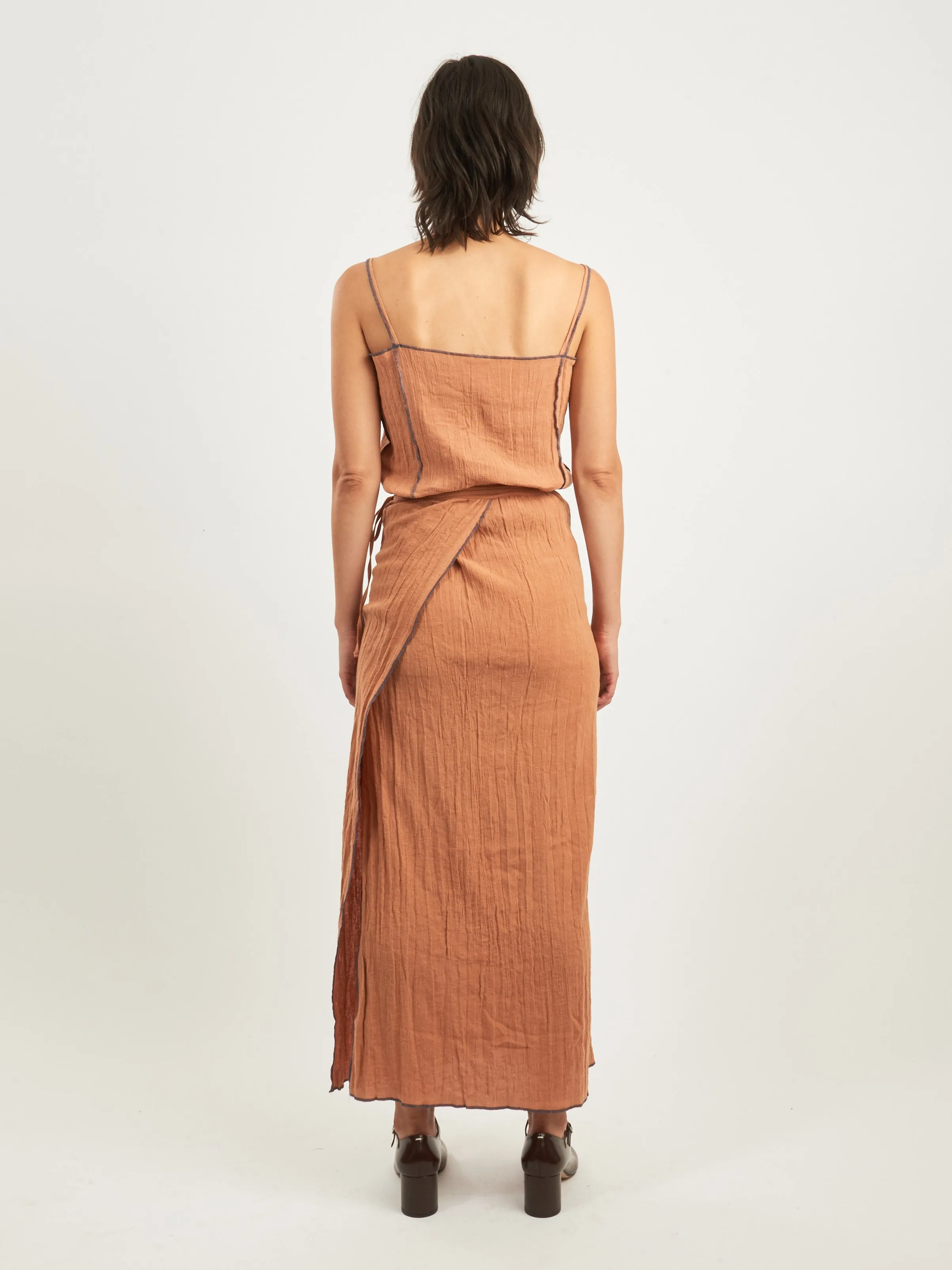 Brick Shok Wrap Skirt