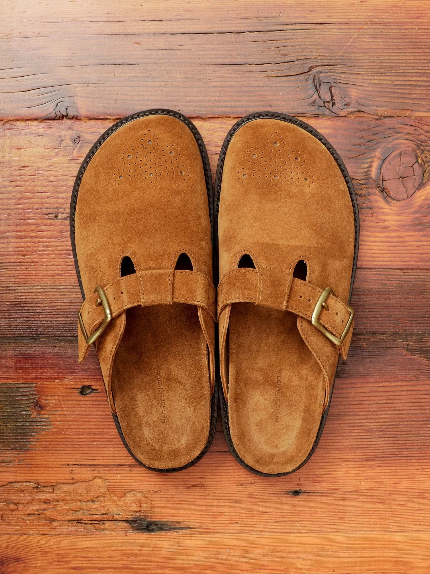 Buggs Suede Mule in Camel