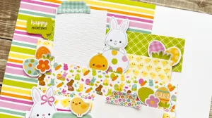 Bunny Hop Easter Page Kit