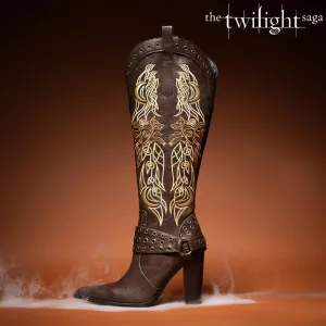 Children Of The Moon Cowboy Boots - Brown