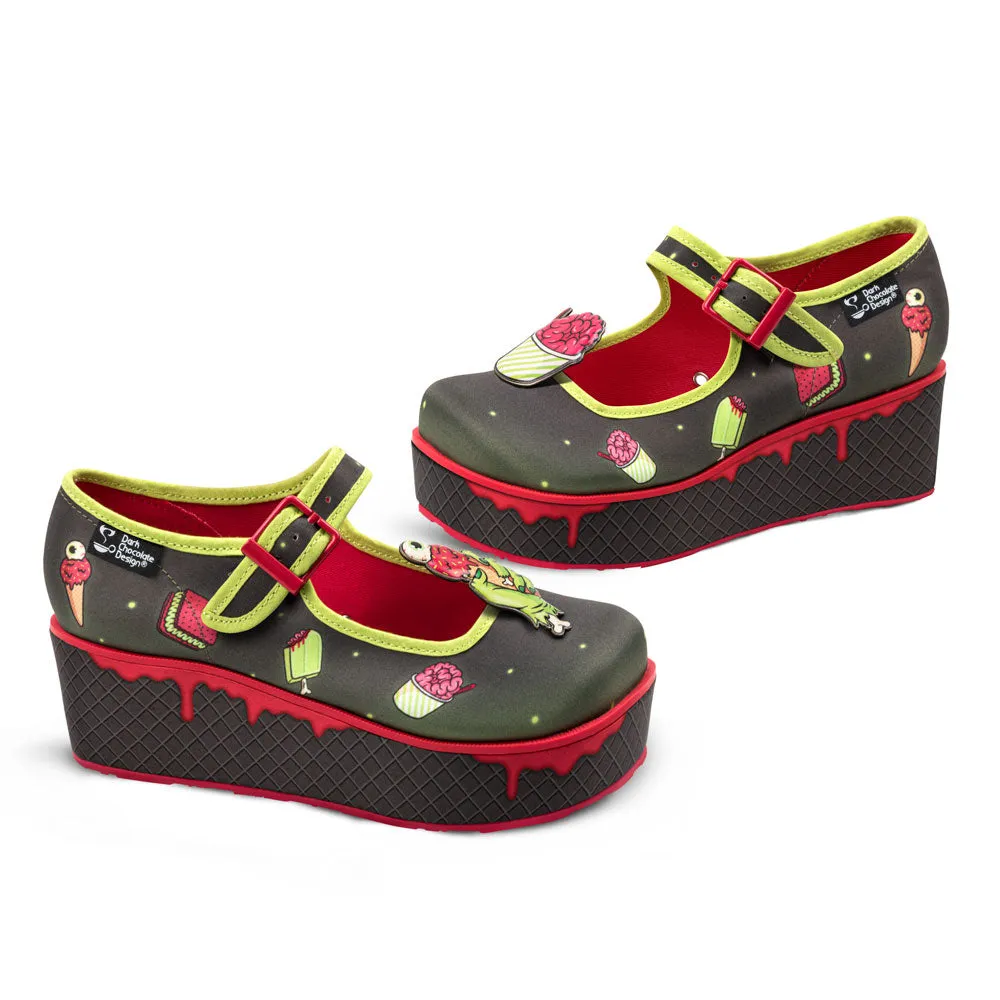 Chocolaticas® Brain Freeze Women's Mary Jane Platform