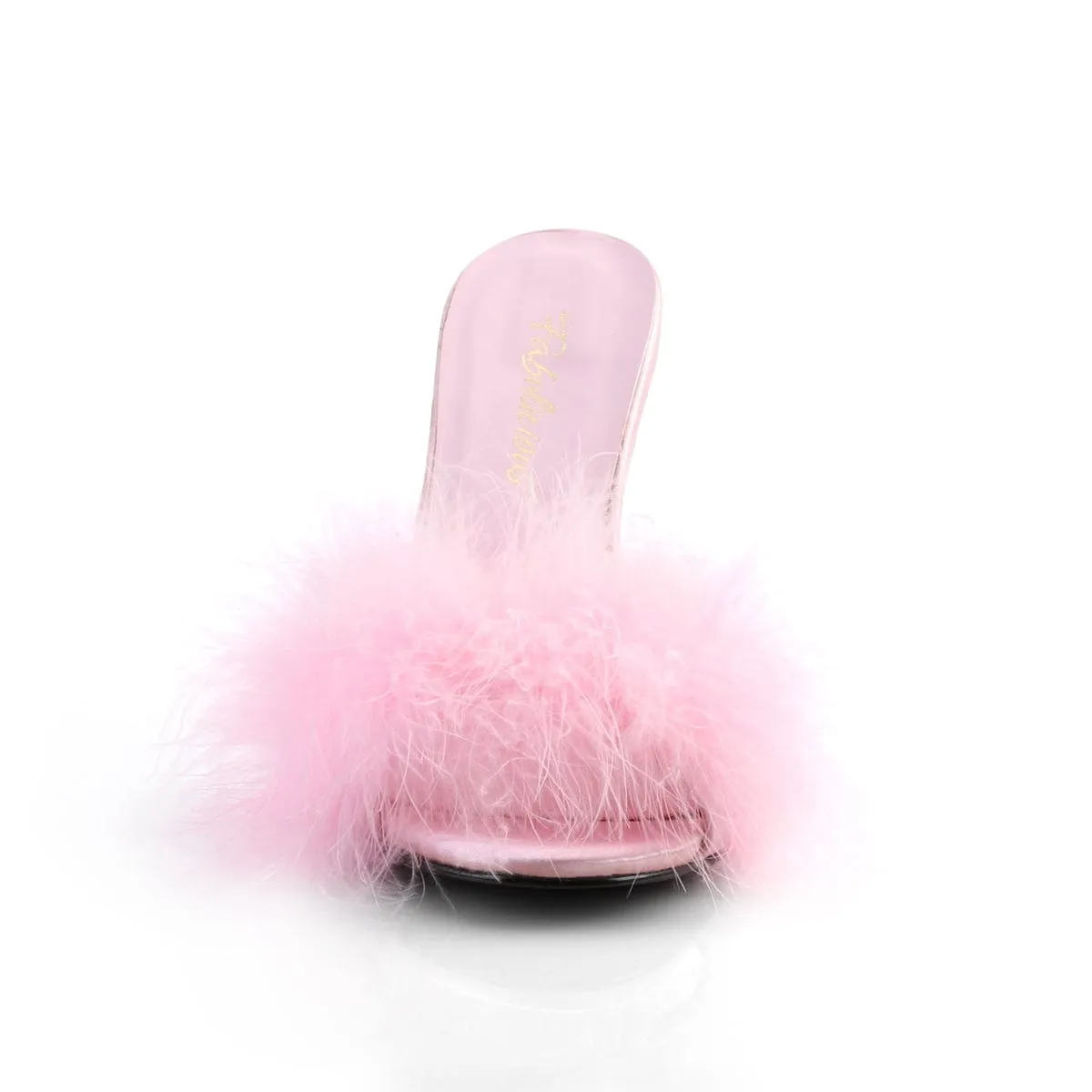 CLASSIQUE-01F Baby Pink Pu-Fur