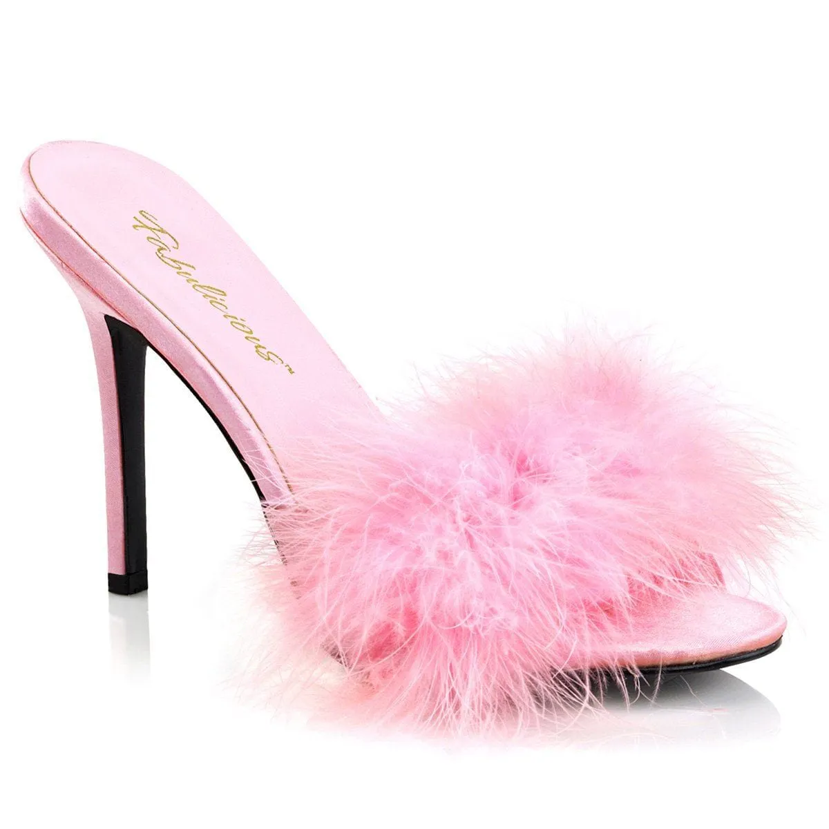 CLASSIQUE-01F Baby Pink Pu-Fur