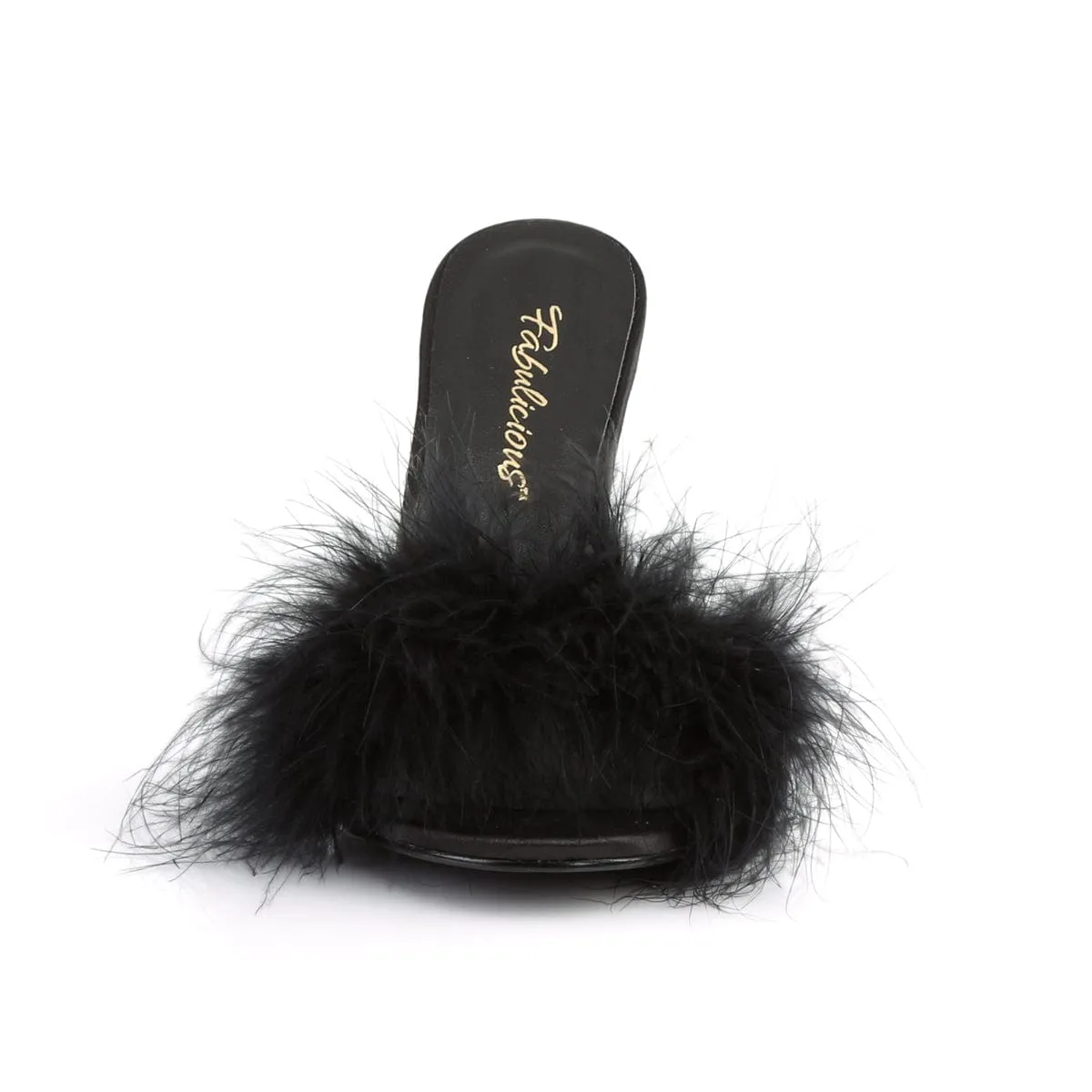 CLASSIQUE-01F Black Pu-Fur