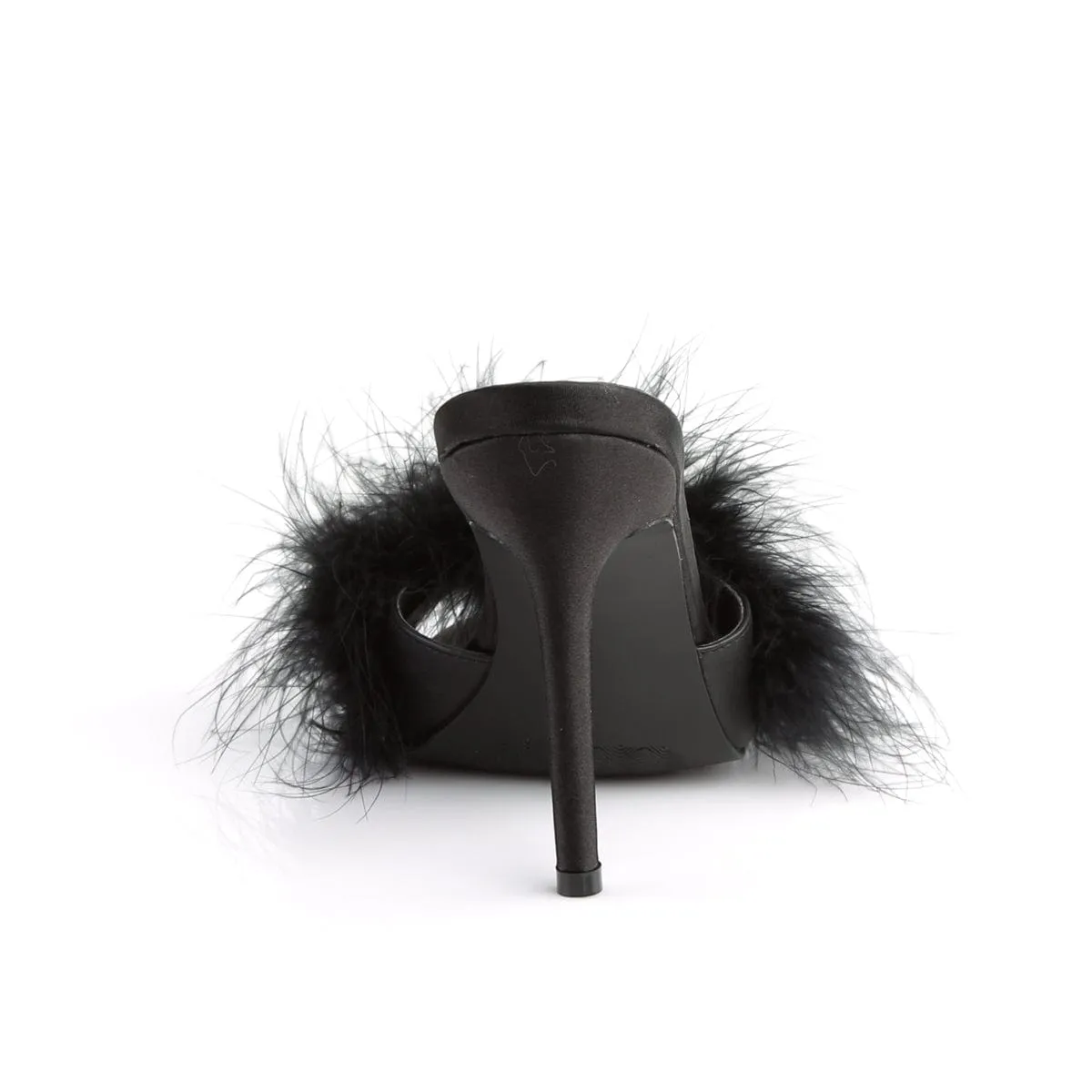 CLASSIQUE-01F Black Pu-Fur