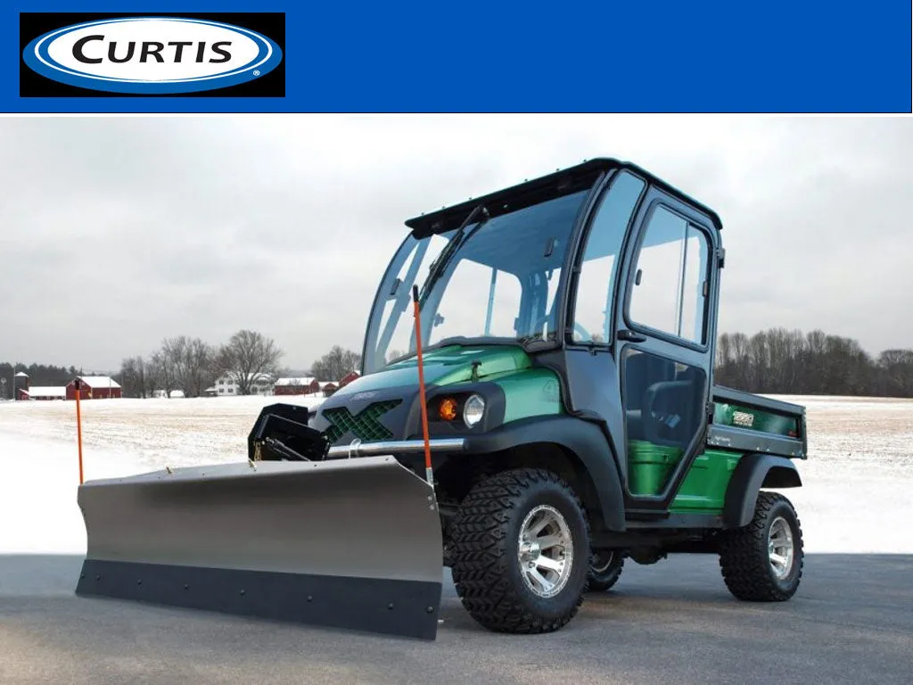 CURTIS UTV hydraulic operated snow plow