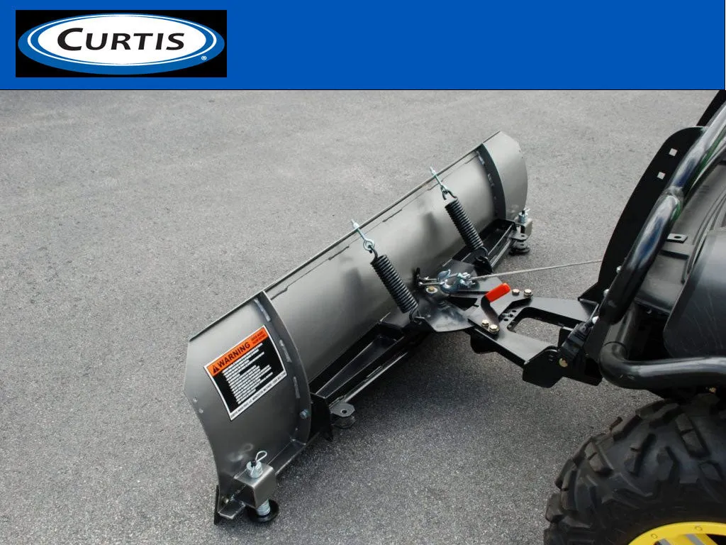 CURTIS UTV winch operated snow plow