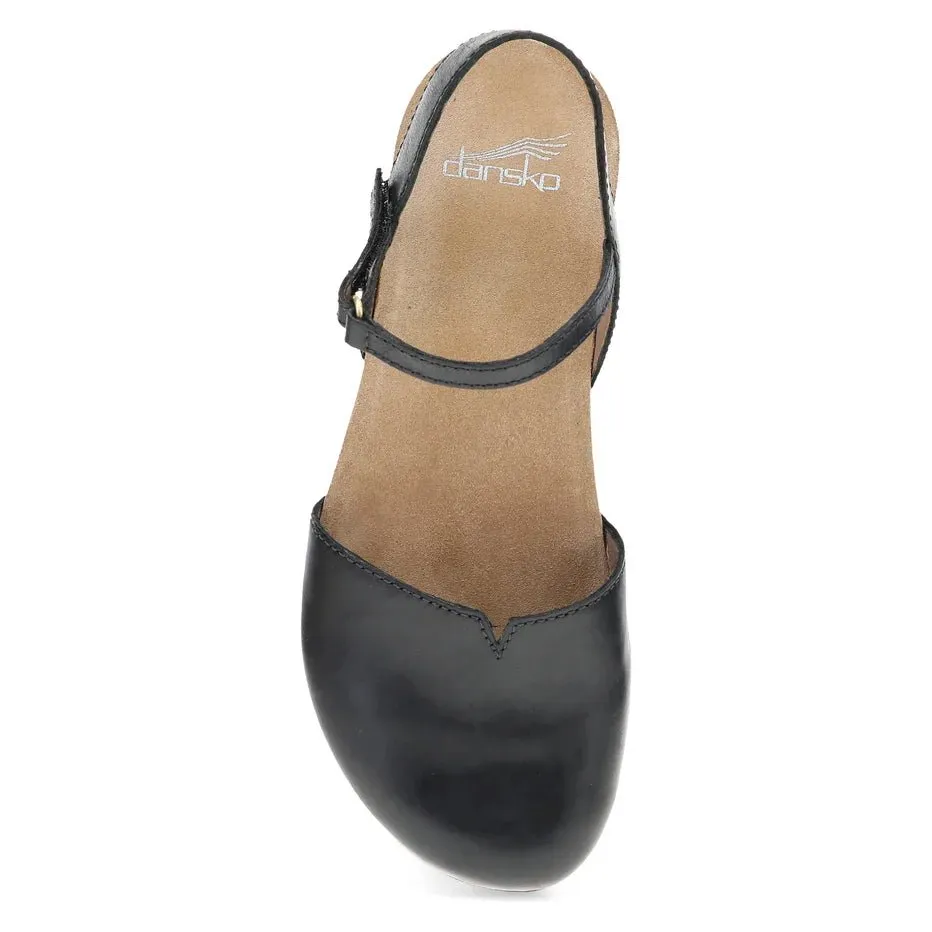 Dansko Women's Rowan - Black Waxy