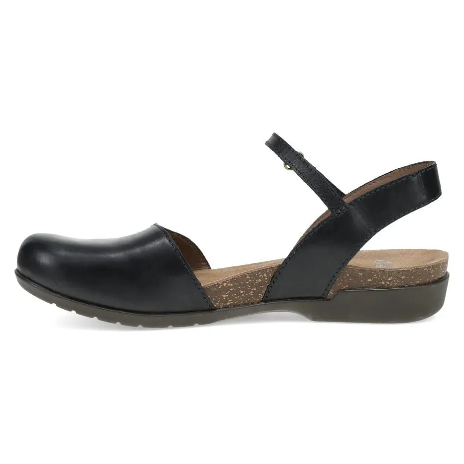 Dansko Women's Rowan - Black Waxy