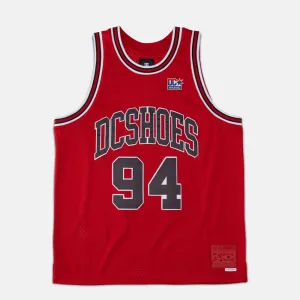 DC Shoes - Shy Town Basketball Jersey - Racing Red