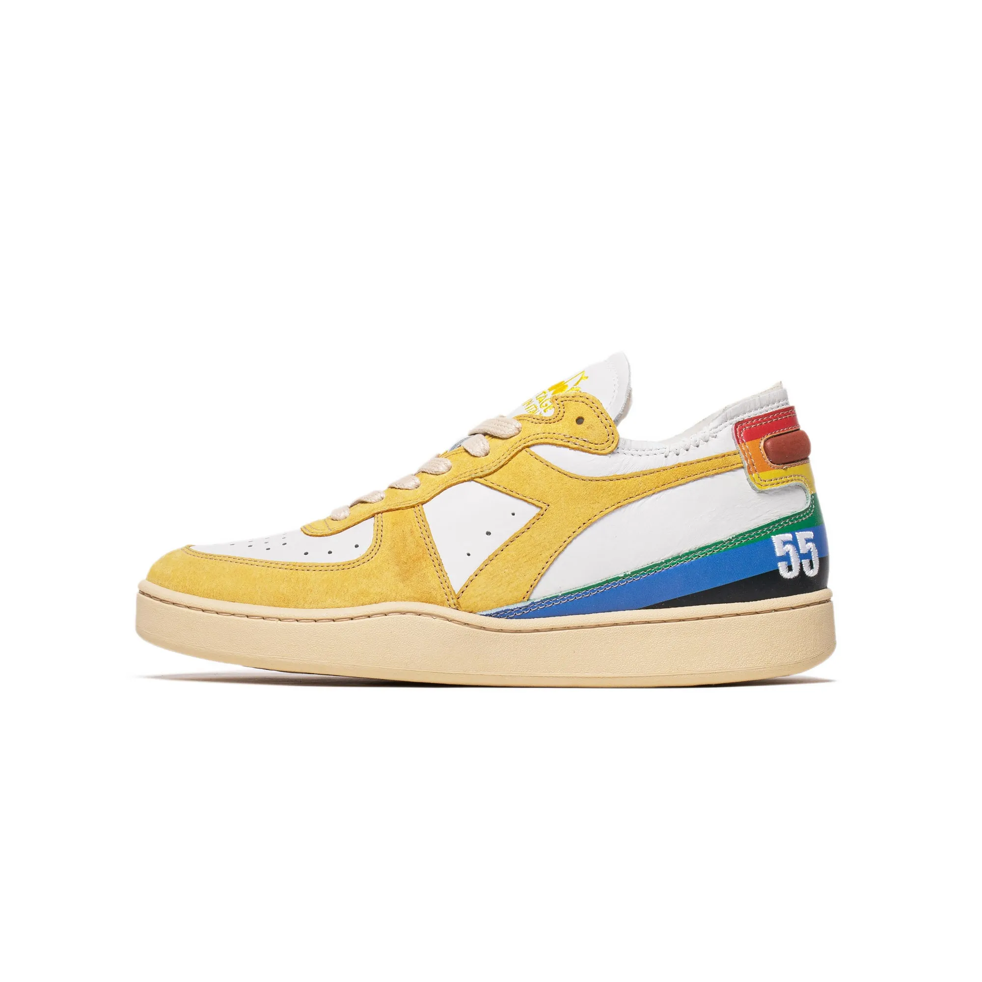 Diadora Mens MI Basket Row Cut Shoes