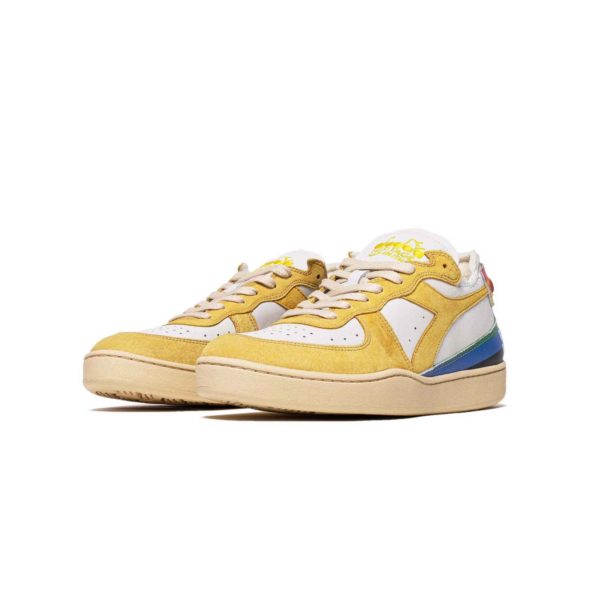 Diadora Mens MI Basket Row Cut Shoes