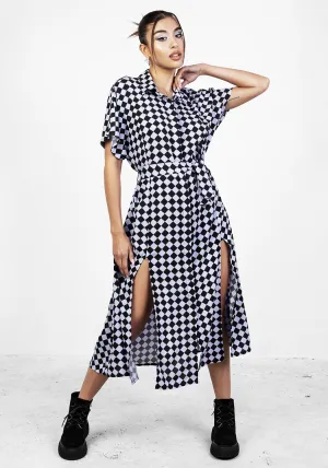 Discordia Midi Shirt Dress