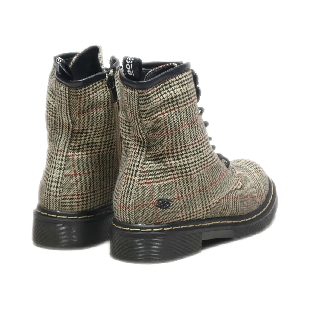 Dockers Gerli Ankle Boots Canvas Multicolour Colour For Women