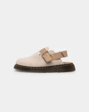 Dr Marten Jorge II Sling Back Sandal Parchment Beige