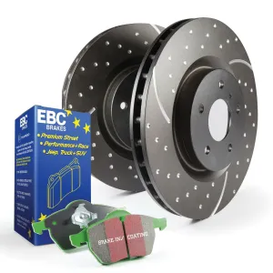 EBC Brakes S10KF1264 S10 Kits Greenstuff 2000 and GD Rotors