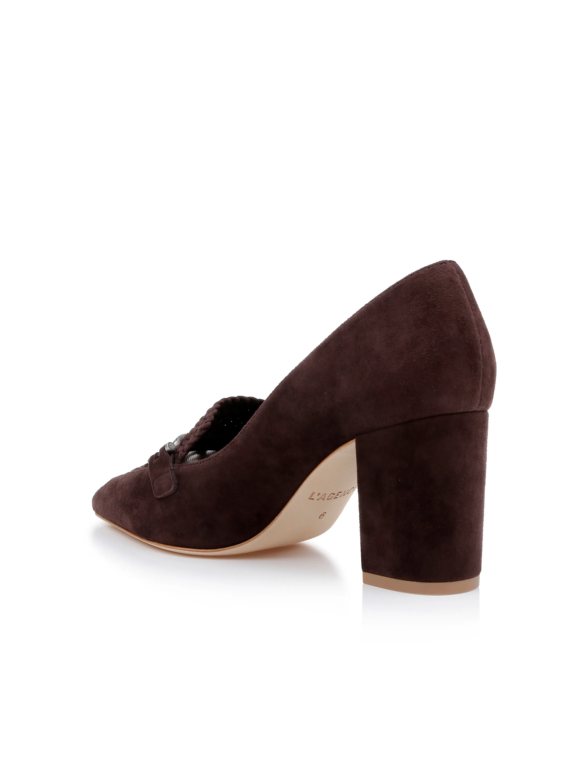 Eleonore Suede Loafer Pump