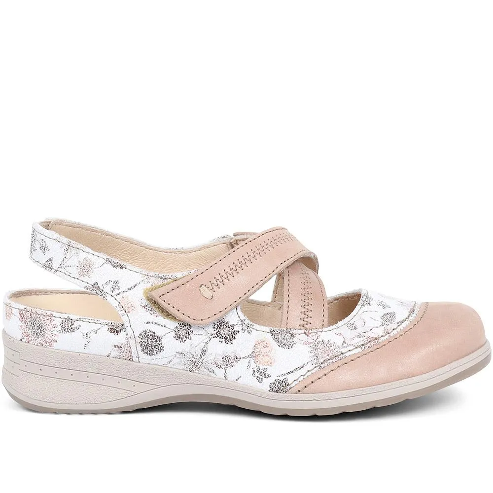 Floral Mary Janes - CAL37015 / 323 753