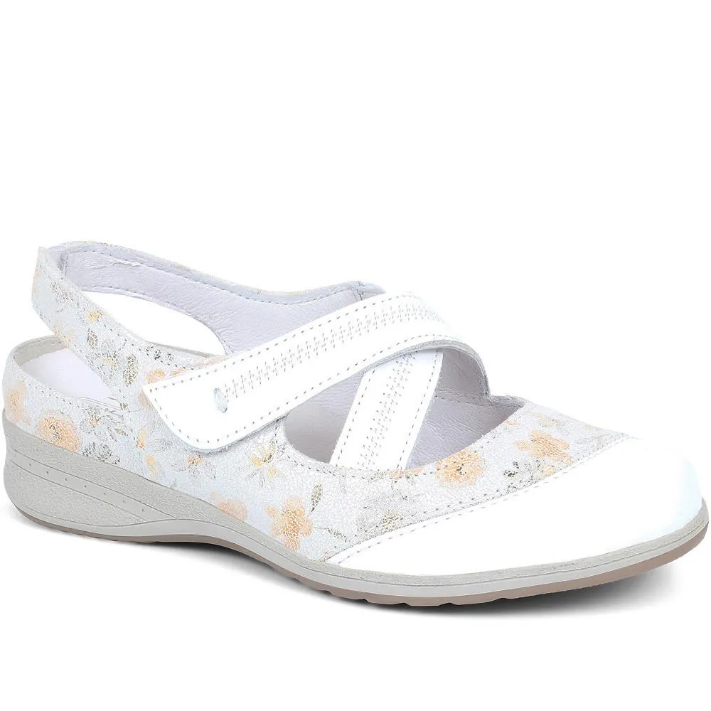 Floral Mary Janes - CAL37015 / 323 753