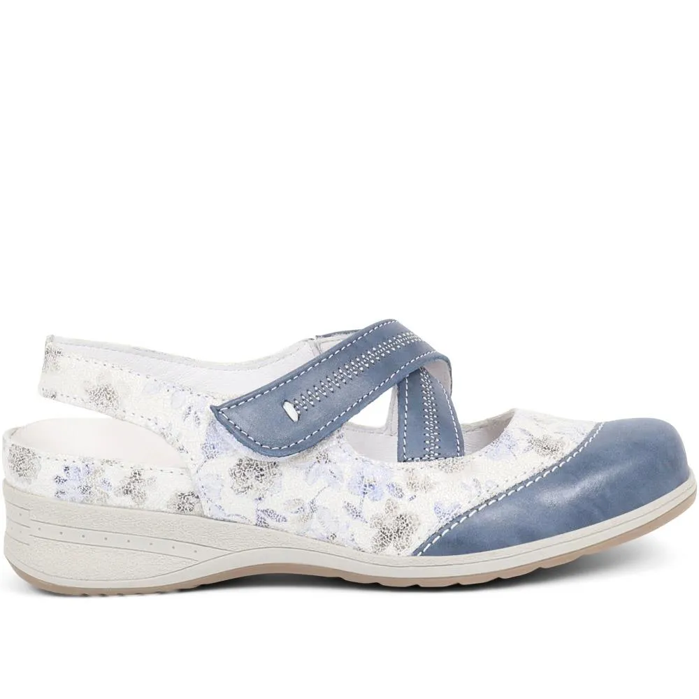 Floral Mary Janes - CAL37015 / 323 753