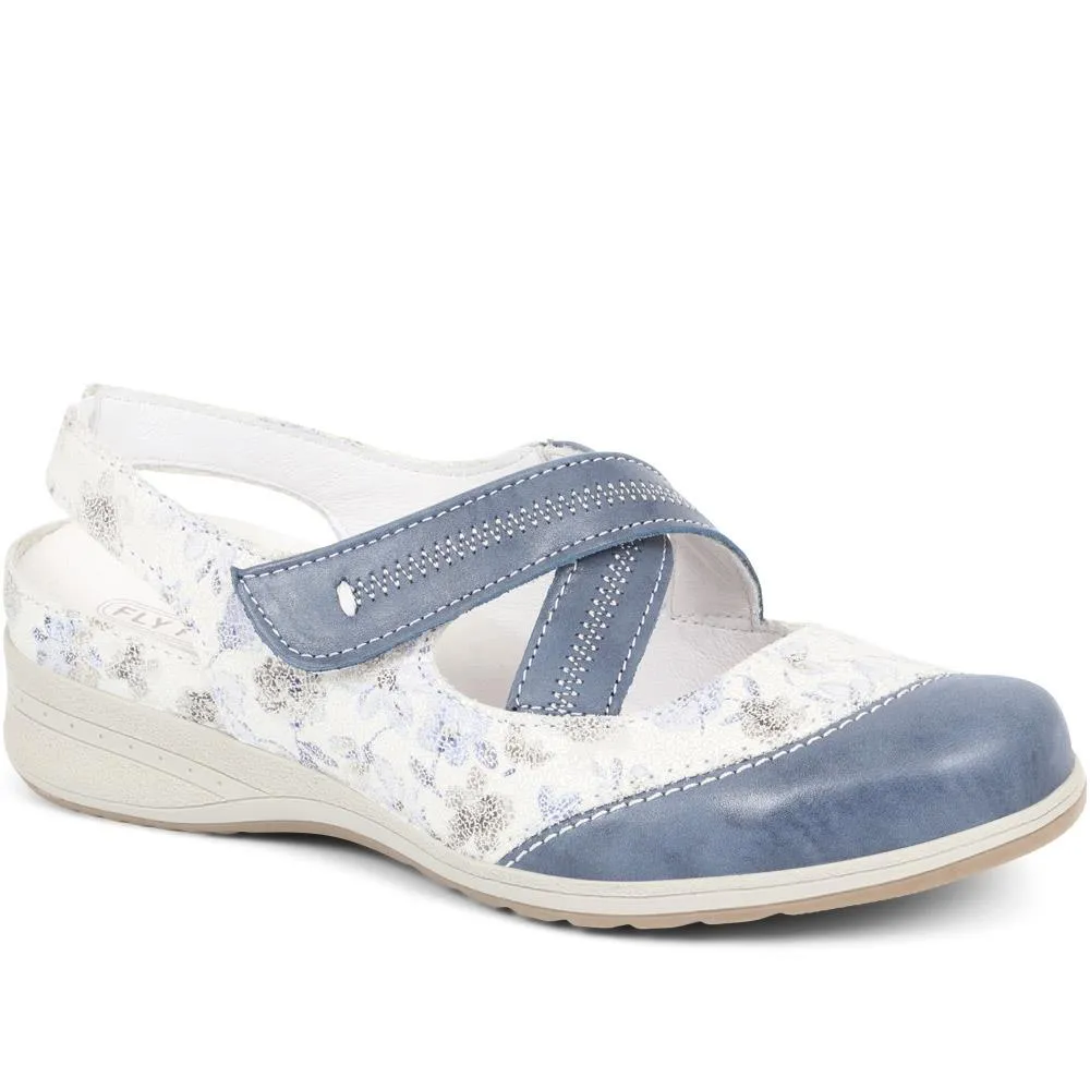 Floral Mary Janes - CAL37015 / 323 753