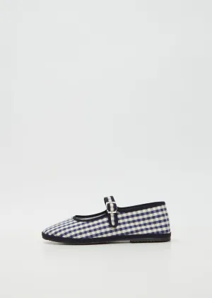 Gingham Mary Janes