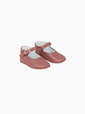 girls dusty pink mary janes