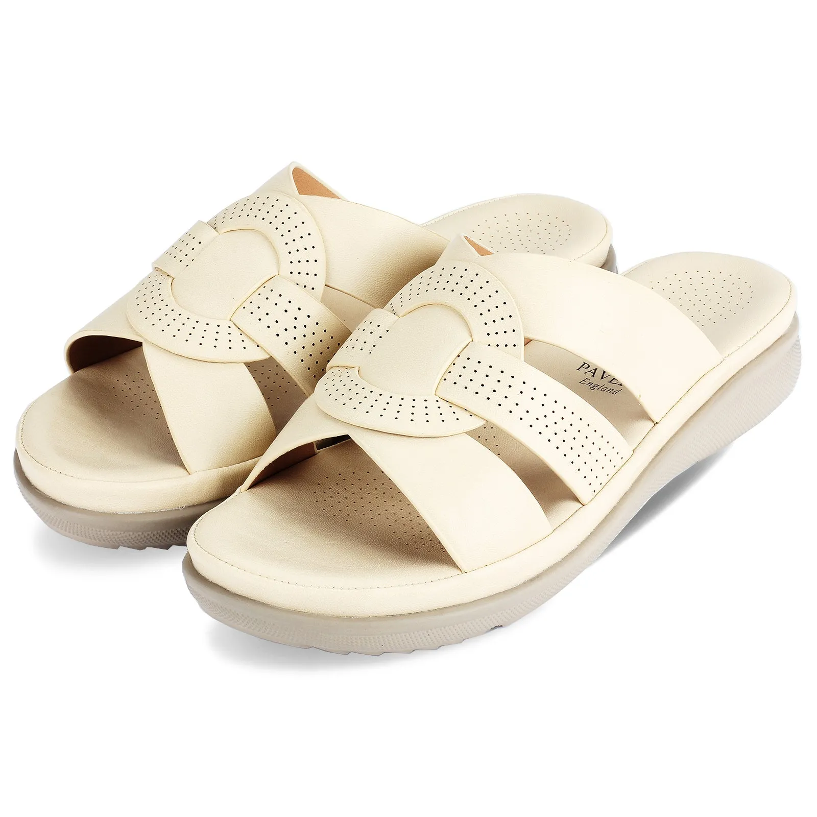 Hayley women's open toe slide sandal